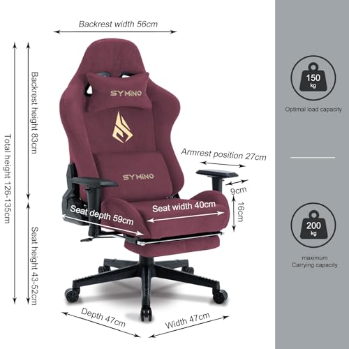 Red Gaming Chair - Image 4