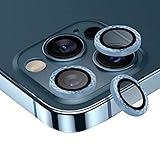 Benkyo Bling Kameraobjektivschutz Bling Panzerglas Schutzfolie für Frauen, 2er-Pack, kompatibel mit iPhone 13 Pro/13 Pro Max Objektivschutz 2022, mehrfarbig