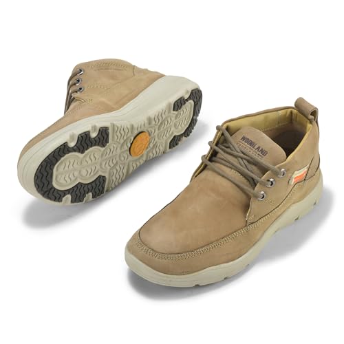 Image of Woodland Men's Leather Sneaker