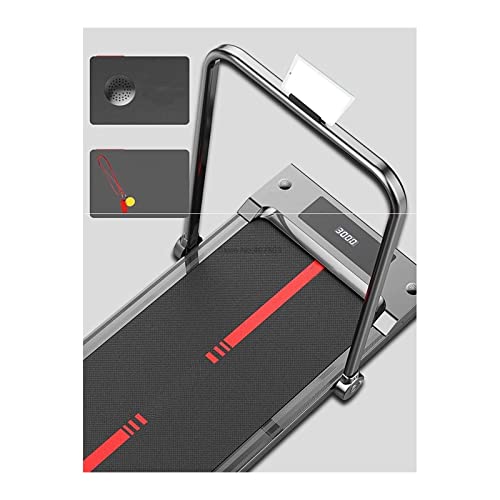Image of Mini Treadmills Walking Machine Home Fitness Exercise Equipment Electric Treadmill Gym Folding Running Machine (Black)