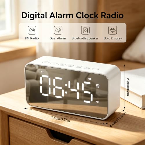 Reloj despertador a pilas que soluciona los apagones de luz nocturnos 3