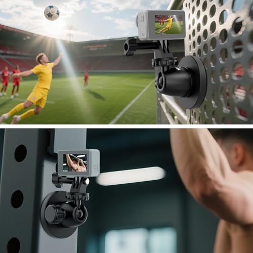 Image of NEEWER Basics Magnetic Action Camera Mount for Car Video Recording, GP-101