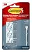 Command Cord Clips, Flat, Clear, 4-Clip, 4-Pack (16 Clips Total)
