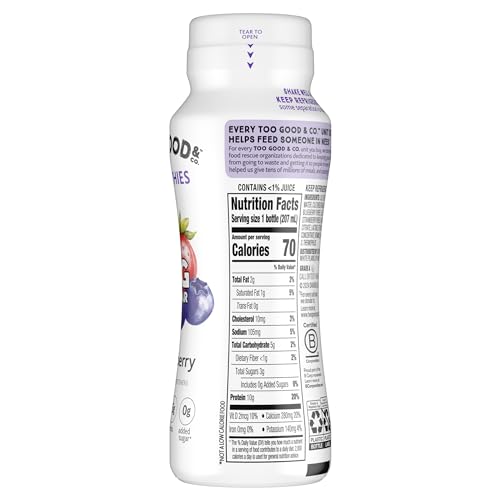 Good Brand Two Good Mixed Berry Smoothie, Yogurt-Cultured Dairy Drink thumb #12