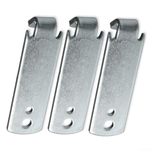 Enrollador de herramientas de valla de metal para valla de jardín, dispositivo compacto de bobinado de alambre, 3.3 x 0.95 pulgadas, construcción, compatible con vallas de metal y alambre (3 piezas)