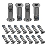 SOLUSTRE 20 Stück Teiliges Fahrrad Schaltwerk Schrauben Legierter Hinterrad Umwerfer Befestigungsbolzen für Klapp Mountainbikes Korrosionsbeständig Präzise Schaltrollen Spannungsschrauben