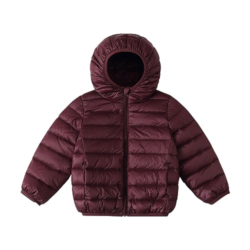 Baby Boys Girls Winter Coats Toddler Light Puffer Padded Jacket Kids Hoods Down Jacket Inafnt Hooded Jackets
