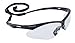 12 Pack Jackson Safety 3000354 Nemesis Safety Glasses Black Frame / Clear Lens (19804)