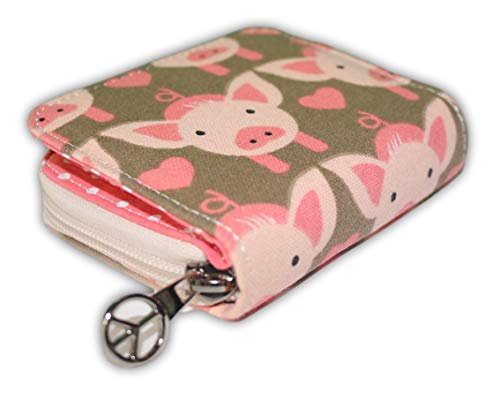 bungalow 360 Billfold Vegan Wallet (PIG)2