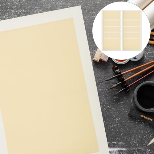 Papier de riz pour calligraphie et dessin chinois Baluue à suspendre, lot de 10