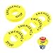 TEHAUX 10pcs Emergency Push Button Sign Warning for Instant Stop Easy Installation Material Visibility for Emergency Situations