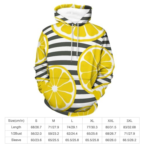 Sweatshirt jaune citron à capuche manches longues coupe mixte taille S