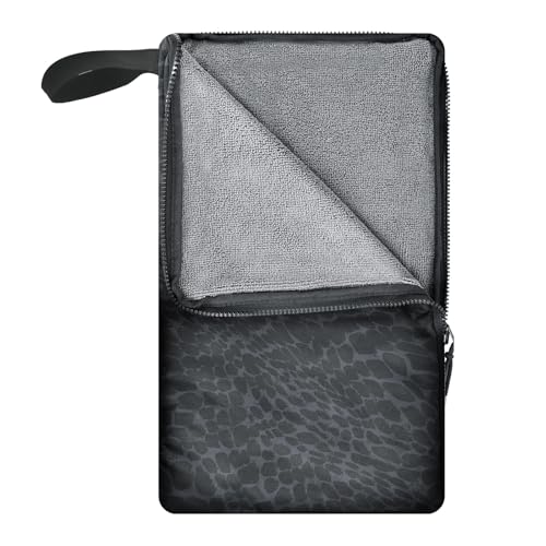 Wet Bag Wet Dry Bag For Swimsuit,Wet Clothes Bag,2 In 1 Wet Bag For Swimsuit And Towels,Wet Swimsuit Bag for Travel Beach Pool Stroller Diapers Dirty Yoga Gym Clothes Waterproof Reusable (Black)