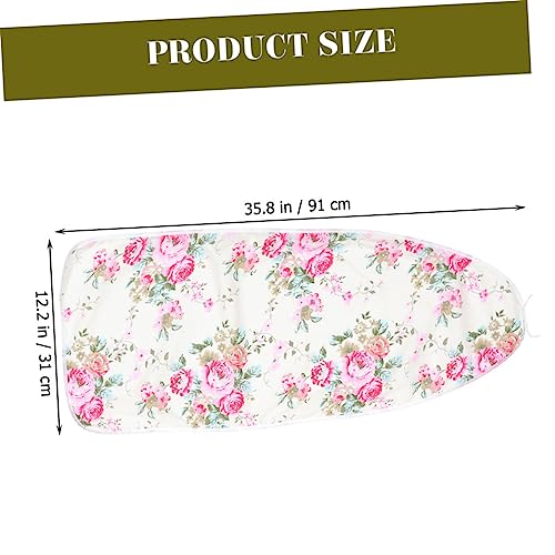 Luxshiny Tábua De Engomar Capa De Mesa De Engomar Moda Placa Almofada Mancha Capa De Placa De Ferro