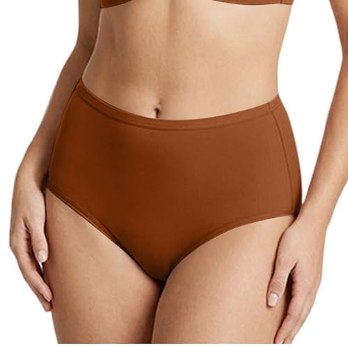 Women's Casual Fashion Waist Shorts Comfortable Thigh Slimmer Shapewear for Lightweight Breathable Loose Fit Wear Coffee