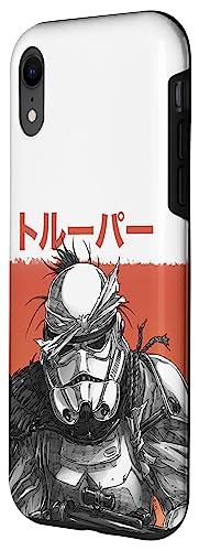 Coque iPhone XR Star Wars Visions évite les rayures style samouraï coloré - 2