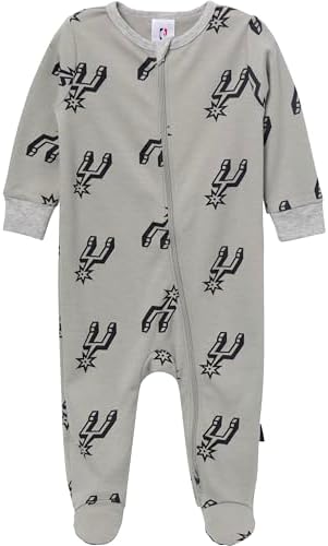 Gerber Unisex Baby NBA Team Sleep 'N Play, San Antonio Spurs, 3-6 Months