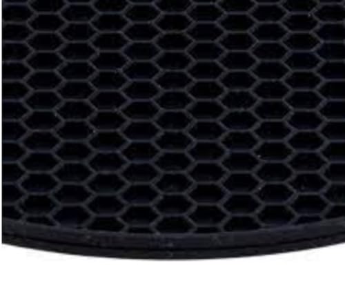 Kit 4 Unidades Descanso De Panela De Silicone Redondo Colors Para Panelas Quentes Resistente Flexíve