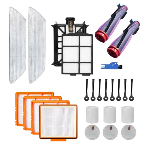 Brosses principales et tampons pour aspirateur RV2820ZE pour sols impeccables