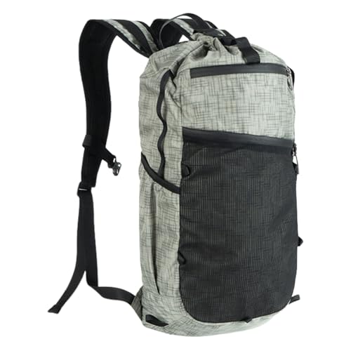 Sac à dos de randonnée 20l gris de montagne sport extérieur polyvalent homme femme