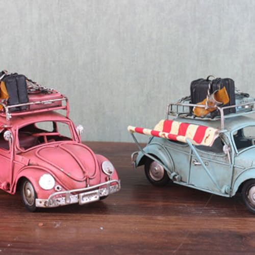 Modèle Voiture Vintage Fer avec Placage de Technologie Design