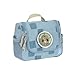 LÄSSIG Kinder Kulturtasche Waschbeutel Waschtasche Kulturbeutel zum Hängen/Mini Washbag Pattern Party Blue