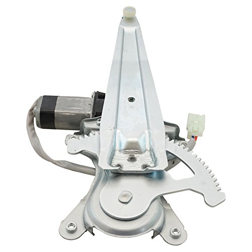 Image of TRQ Rear Driver Side Power Window Motor and Regulator Assembly Power Compatible with 2001-2005 Toyota RAV4