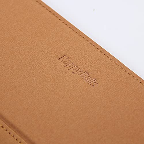 Happy Balls 13Inch Laptop Sleeve With Stand Pu Leather Case Compatible With Microsoft Surface Laptop 5/4/3/2/1 13.5", Macbook Air/Pro 13", Dell Xps 13, Carry Case For 13" Laptop Chromebook(Brown) #TOP4