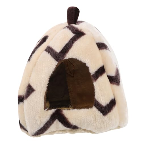 POPETPOP Cozy Hamster Nest Bed Wear Chinchilla Hideout Soft Pet Hammock for Animals for Guinea Pigs and Ferrets Lightweight and Breathable Design