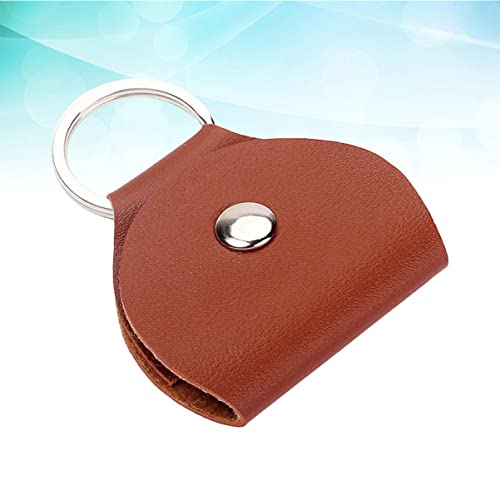 MILISTEN 3 Pièces Brun Jazz Pièces de Rangement Musical PU Acoustique Électrique Porte-Clés Cas pour L Plectre Fob… - Les Beatles, Paul McCartney, John Lennon, RIngo Starr, George Harrison MILISTEN 3 Pièces Brun Jazz Pièces de Rangement Musical PU Acoustique Électrique Porte-Clés Cas pour L Plectre Fob… – Image 3
