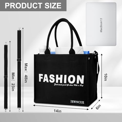 Image of Tote Bag for Women, Durable Large Canvas Tote Bag, Fashion Print Women's Handbags, Birthday Gift for Women