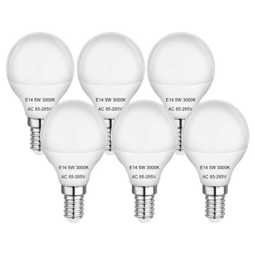 MayJazz LED E27 Glühbirnen, 5W G45 Golfball Edison Schraube LED Glühbirne, 40W Glühlampe Gleichwertig, Tageslicht 6500K, 400LM, Nicht Dimmbar (6er Pack) 6 E14 LED Kleine Edison Schraube Golfball Glühbirnen 5W Entspricht 40 Watt Glühlampen, E14 Fassung LED SES Glühbirnen Warmweiss 3000K, 420LM, Kein Flimmern, Kein Dimmbar, AC 85-265V, 6er Pack