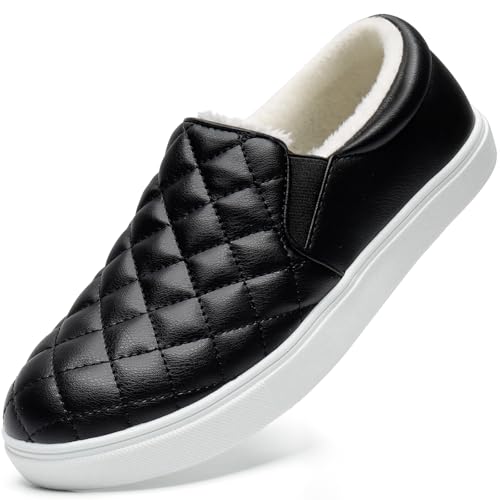 Image of STQ Slip On Shoes for Women Quilted Fashion Sneakers