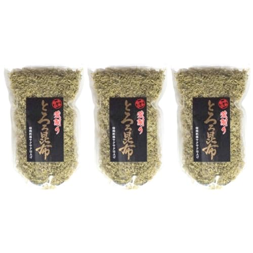 サクサク食感! 荒削り とろろ昆布 55g×3袋 [小野徳 宮城県 気仙沼市 20565029]