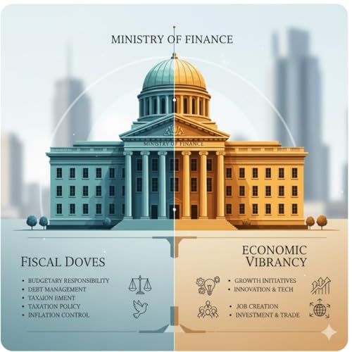 Give the task of managing the domestic economy to the IDA. Restrict the Finance Ministry to bean counting