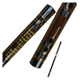 Delicate flute, easy to play. Bamboo Flute Musical Instruments Bitter Bamboo Flute Transversal Flauta Open Hole Dizi (Color : G Key) (D Key)