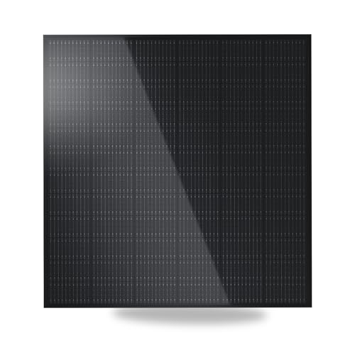 RAY 285W Full Black Solarmodul für Balkonkraftwerk – TopCon N-Typ Zellen mit 25 % Effizienz – Kompaktmodul Komplett Schwarz – Hochleistungs-PV Panel Plug & Play
