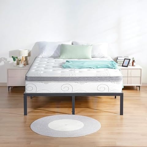 Olee Sleep 12 in Pegasus Euro Box Top Spring Mattress King 12SM01K Cover