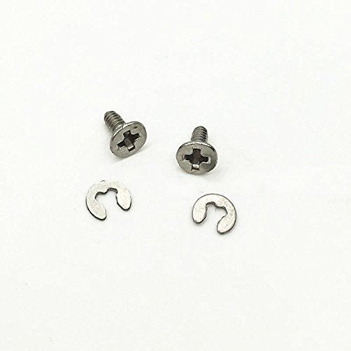 for NEW 3DS XL/LL NEW 3DS Back Battery Cover Screw Replacement Parts