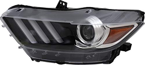Garage-Pro Headlight Compatible with 2015-2021 Ford Mustang Driver Side