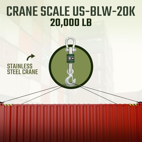 Báscula de grúa resistente 20,000 lb con certificado miniatura 2