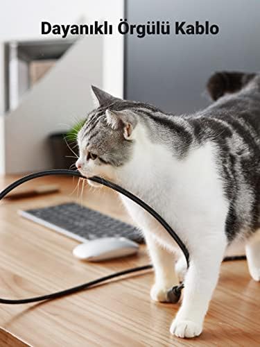 UGREEN HDMI Kablo 4K 60Hz UHD 2.0 HDMI ARC Kablo HDR 3D High Speed 18Gbps Ethernet Altın Kaplama TV Televizyon, Monitör, Blu-ray, PS5/PS4/PS3, Xbox Series S, Soundbar (1M) - Görsel 7