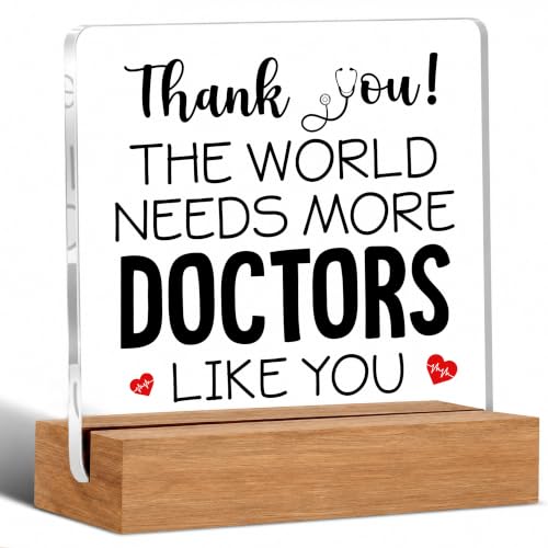 Doctor Inspirational Acrylic Desk Sign