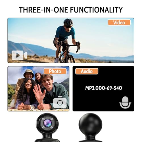Vikye Cámara de Acción WiFi 1080P con Visión Nocturna miniatura 2