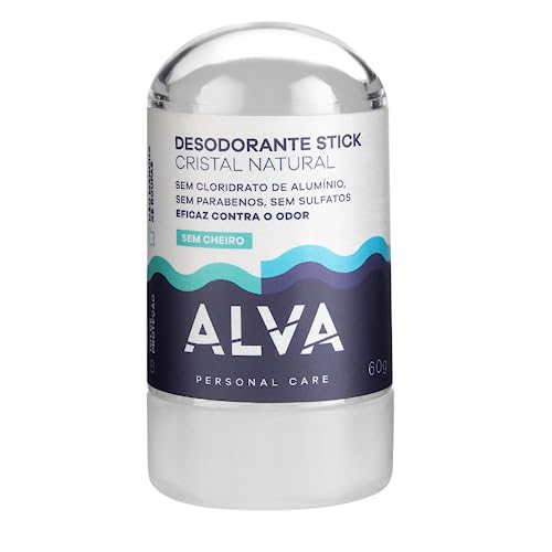 Desodorante Stick Mini Cristal Sensitive Alva 60G