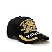 Grewgty 250th Anniversary USA Hat, Adjustable American 250 Merchandise Veteran Tribute Retro Embroidered Baseball Cap (Black)