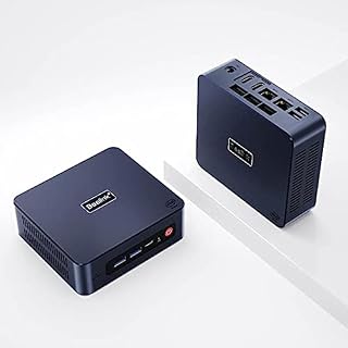 Beelink U59 Pro Wi11 Pro Mini PC, 10nm Lithography N5105 CPU up to 2.9GHz, 16GB RAM 500GB M.2 SSD, Triple-Display 4K@60Hz, Wi-Fi5 BT4.0, Dual Gigabit Ethernet, soft router mini desktop computer