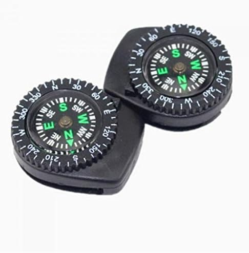 Mini Wristband Compass Portable Detachable Watch Band Slip Hiking Travel Wrist Emergency Survival Navigation Tool image 5