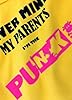 Baby Moo's Never Mind The Parents I'm The Punk Baby, Toddler & Kids T-Shirt | Unique Punk Rock Music Short Sleeve Tee Top | New Parents or Kids Gift UK (6-12 Months) Yellow #1