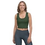 Jungle Pixie Red Bird Panama Collection Print, Crop Top